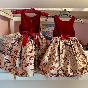 Girls formal Christmas dress